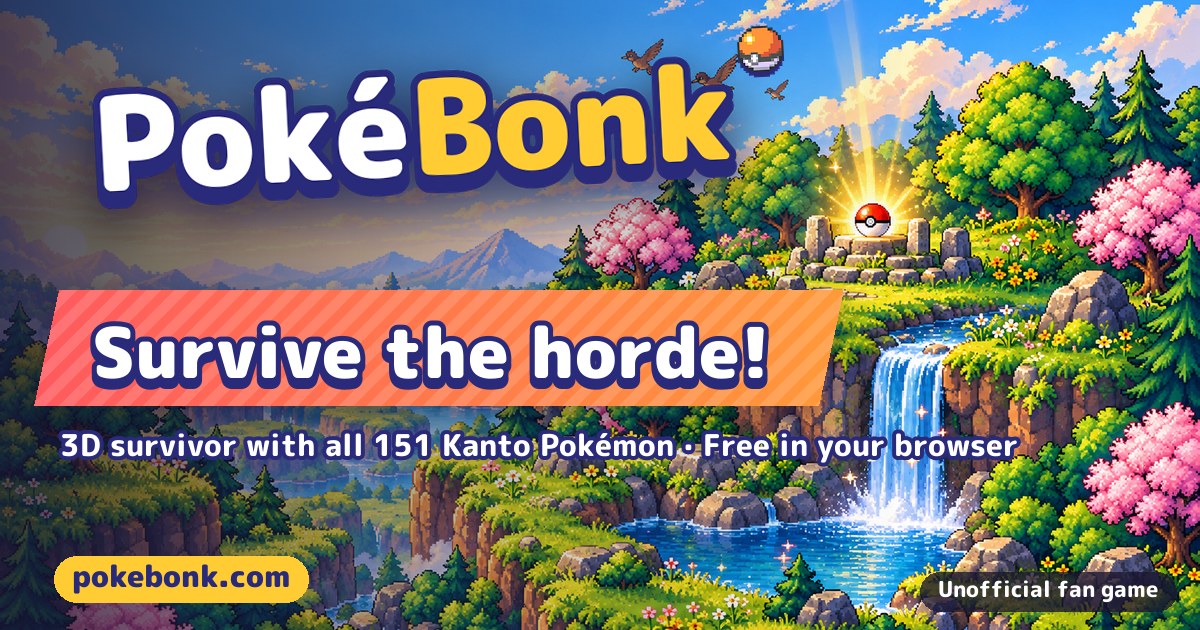 PokéBonk 원본 사이트 공유 이미지